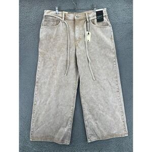 Levis Premium Jeans XL Straight Denim Jeans Women 32 (Fit 36x29..5) Loose NWT
